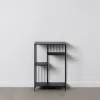 Riiulid Must Raud 50 x 30 x 75 cm