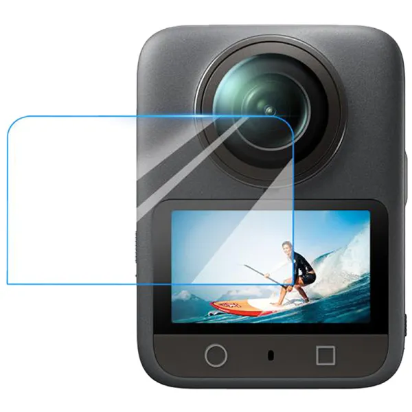 Tempered glass puluz DJI Osmo 360 (clear)