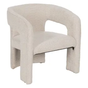 Ruokatuoli Beige Polyesteri 69 x 66 x 73 cm