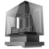 Darkflash F1 computer case (Black) + 6 ARGB fans