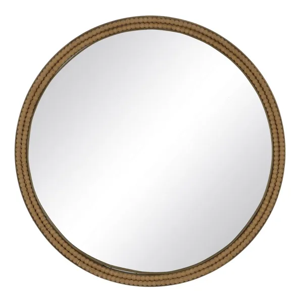 Wall mirror Natural 60 x 2 x 60 cm