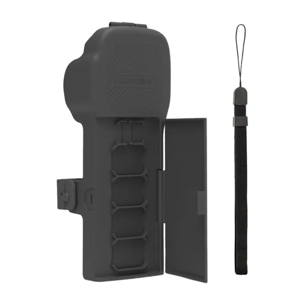 Sunnylife protective case with strap and lanyard for Osmo Pocket 3 (gray)