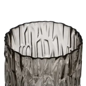 Vase Grey Crystal 12 x 12 x 12 cm