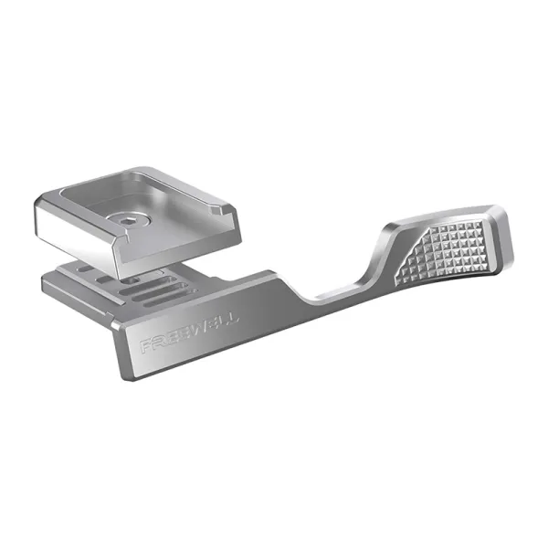 Freewell cold shoe thumb mount for Fuji X100VI (silver)