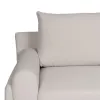 Sofa Cream 216 x 86 x 90 cm