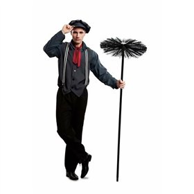 Costume for Adults My Other Me 6 Pieces Chimney brush Black