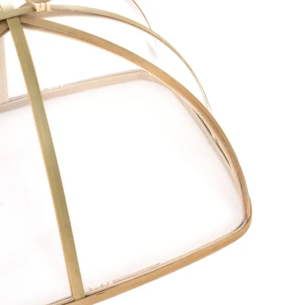 Plate cover Polyester Bamboo 35 x 27 x 22 cm