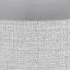 Lamp Shade Grey Polyester 40 x 40 x 30 cm