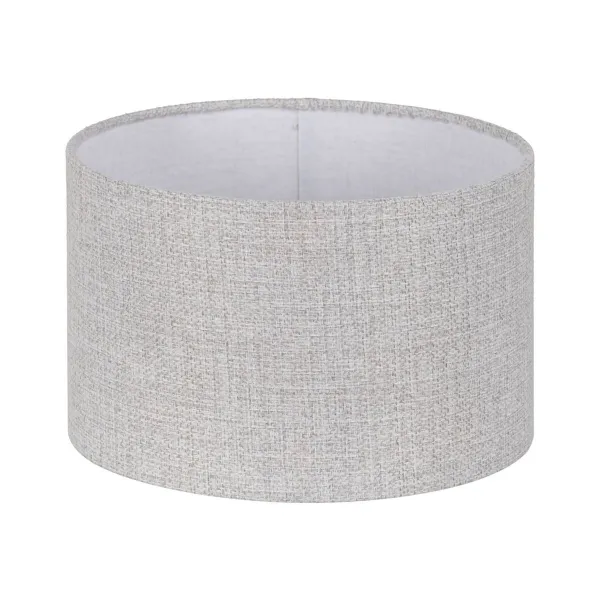 Lamp Shade Grey Polyester 35 x 35 x 22 cm