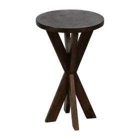 Small Side Table Natural 37 x 37 x 60 cm