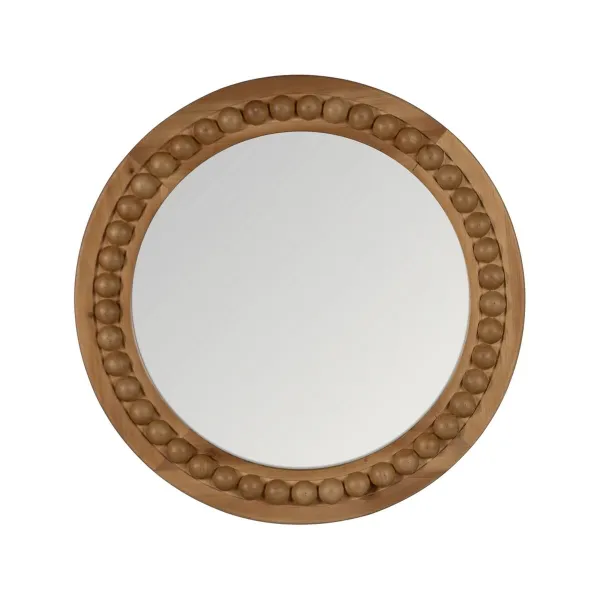 Wall mirror Natural 50,5 x 3 x 50,5 cm