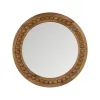Wall mirror Natural 50,5 x 3 x 50,5 cm
