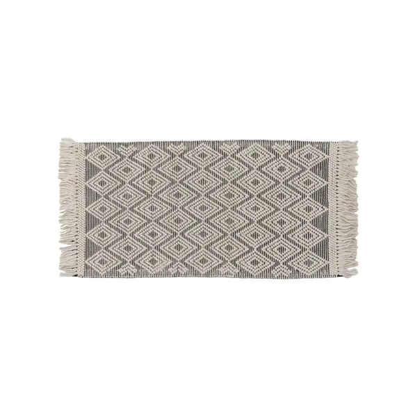 Vaip Valge Must 80 x 150 x 1 cm