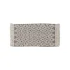 Vaip Valge Must 80 x 150 x 1 cm