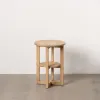 Side table Natural 40 x 40 x 55 cm