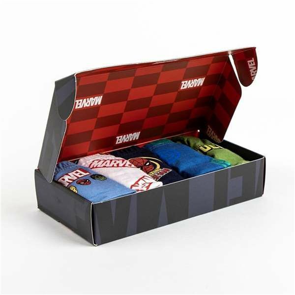 Pack of Underpants Marvel Multicolour 5 Units