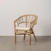 Söögitool Valge Mesi Rotang 58 x 59 x 78 cm
