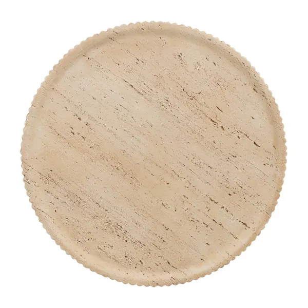 Centre Table Beige 67 x 67 x 46 cm
