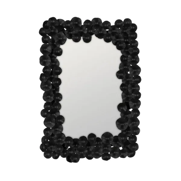 Wall mirror Black 82 x 7 x 113 cm