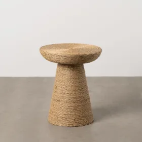 Side table RATÁN Beige 49 x 49 x 58 cm