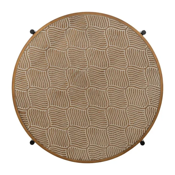 Centre Table Black Natural