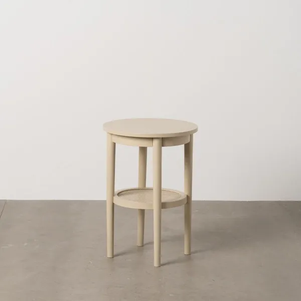 Side table Cream 40 x 40 x 56 cm