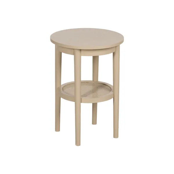 Side table Cream 40 x 40 x 56 cm