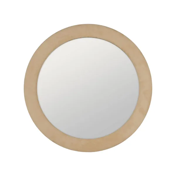 Wall mirror Beige 80 x 4 x 80 cm