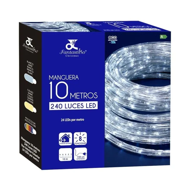 Gaismas sloksnes LED Balts 1,5 m