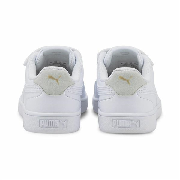 Sports Shoes for Kids Puma Shuffle V White