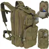 Small green hiking backpack 23243