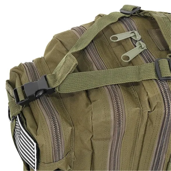 Small green hiking backpack 23243