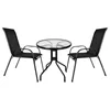 Parvekekalustesetti - pöytä + 2 tuolia 23461