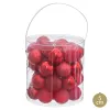 Kuuseehted Punane Plastmass Ø 5 cm (40 Ühikut)