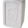 Bath Set White Ceramic 27,5 x 7 x 24 cm