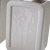 Bath Set White Ceramic 27,5 x 7 x 24 cm