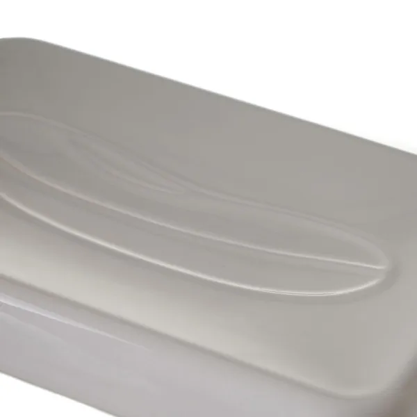 Bath Set White Ceramic 27,5 x 7 x 24 cm