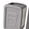Bath Set Grey Ceramic 27,5 x 7 x 24 cm
