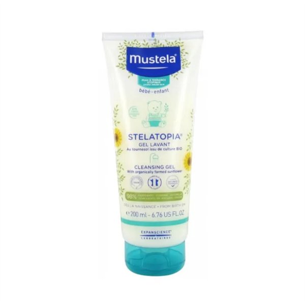 Mustela Stelatopia Cleansing Gel 200ml