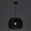 griestu gaismas Melns 60 W