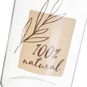 Jars Transparent Natural 1 L (3 Units)