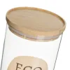 Jars Transparent Natural 1 L (3 Units)