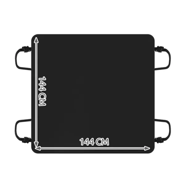 Koiranmaton suojus 144x144cm Purlov 23691
