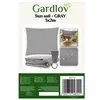 Saulės skėčio burė 3x2m - pilka Gardlov 23162