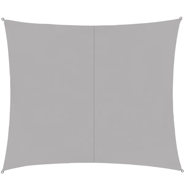 Saulės skėčio burė 3x2m - pilka Gardlov 23162