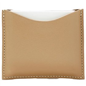 La Bouche Rouge Camel Leather Compact Case