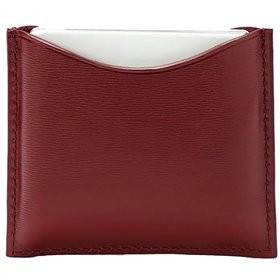 La Bouche Rouge Chocolate Leather Compact Case