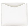 La Bouche Rouge White Leather Compact Case
