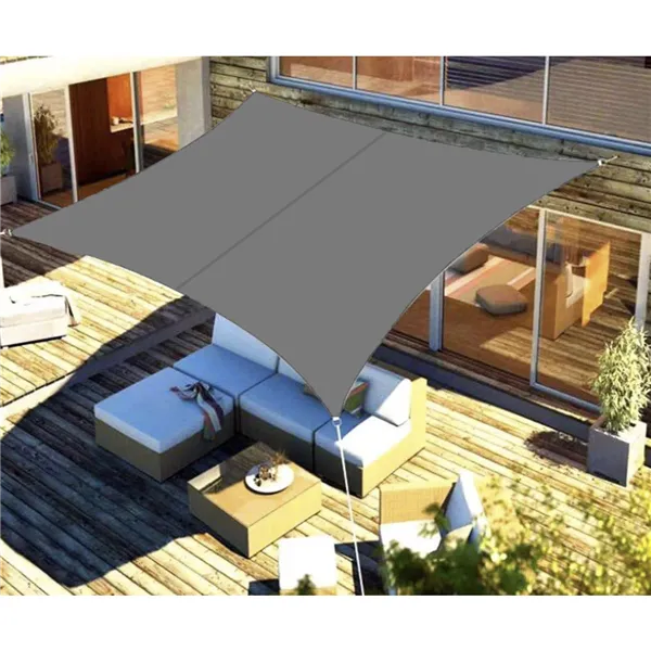 Saulės skėčio burė 3x2m - pilka Gardlov 23162