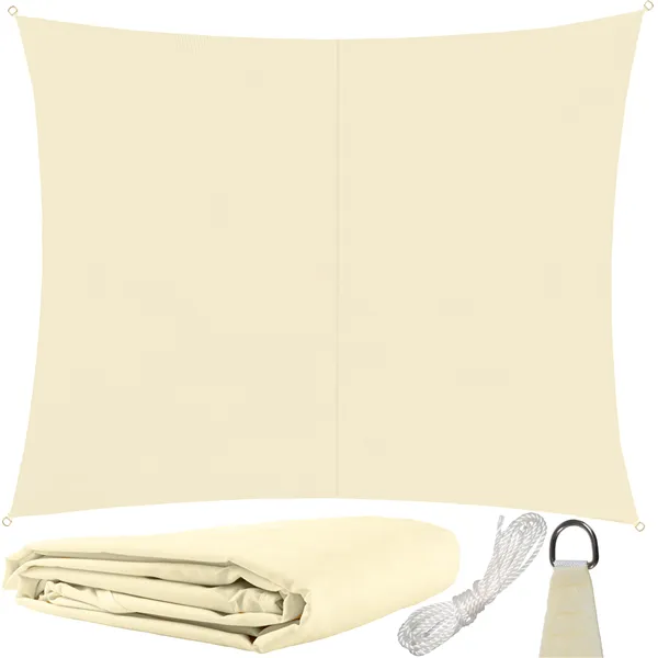 Sunshade sail 3x2m - beige Gardlov 23163
